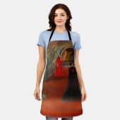 Blood is Life エプロン (着用した状態)