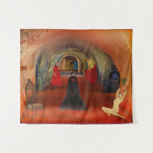 Blood is Life タペストリー (正面(横))