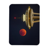Blood Moon | シアトル スペースニードル マグネット (縦)