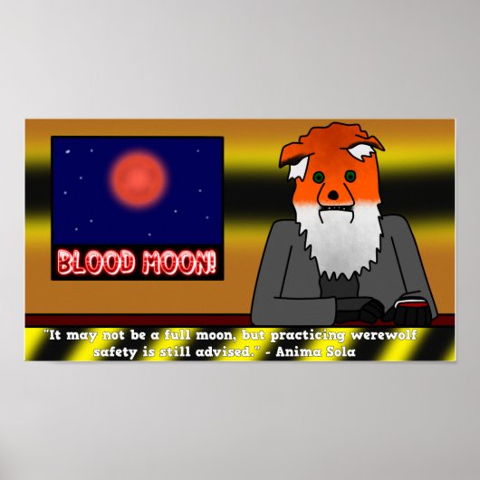 Blood Moon CBC News Poster ポスター (正面)
