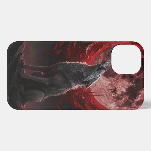 Blood Moon Howl iPhoneケース (裏面横)