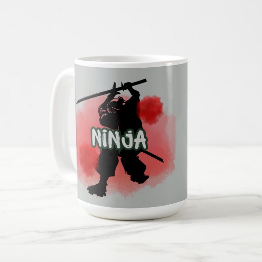 Blood Moon Ninja コーヒーマグカップ (正面左)