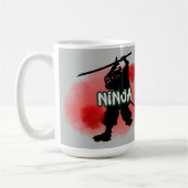 Blood Moon Ninja コーヒーマグカップ (左)