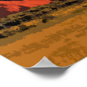 Blood Moon Risingデジタルアート ポスター (角)