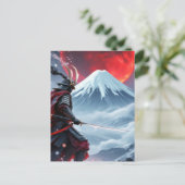 Blood Moon Samurai: The Last Stand at Mount Fuji ポストカード (スタンド正面)