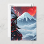 Blood Moon Samurai: The Last Stand at Mount Fuji ポストカード (正面/裏面)