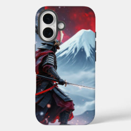 Blood Moon Samurai: The Last Stand at Mount Fuji iPhone 16ケース