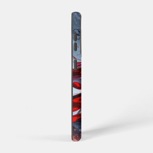 Blood Moon Samurai: The Last Stand at Mount Fuji Samsung Galaxyケース (右側面)