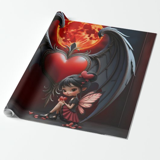Blood Moon Valentine Fairy ラッピングペーパー (アンロールド)