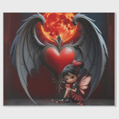 Blood Moon Valentine Fairy ラッピングペーパー (フラット)