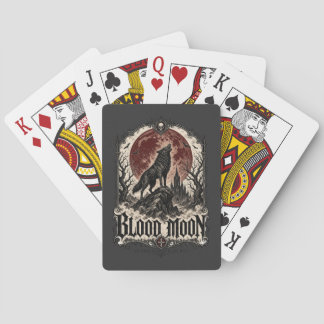 BLOOD MOON WOLF — ゴシックホラー トランプ