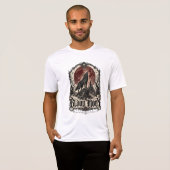 BLOOD MOON WOLF — ゴシックホラー Tシャツ (正面フル)