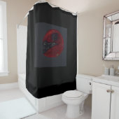 Blood Moonlit Night Shower Curtain シャワーカーテン (インサイチュ)