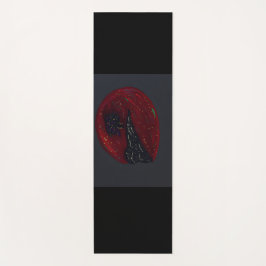 Blood Moonlit Night Yoga Mat ヨガマット