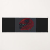 Blood Moonlit Night Yoga Mat ヨガマット (正面(横))