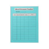 BLOOD PRESSURE TRACKER ノートパッド (回転)