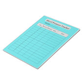 BLOOD PRESSURE TRACKER ノートパッド (アングル)