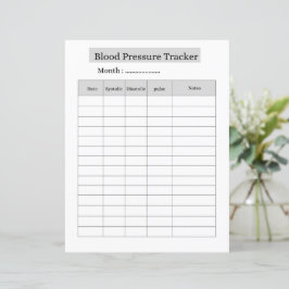 Blood Pressure Tracker SHEET