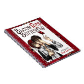 Blood Red蝶ノート ノートブック (右側)