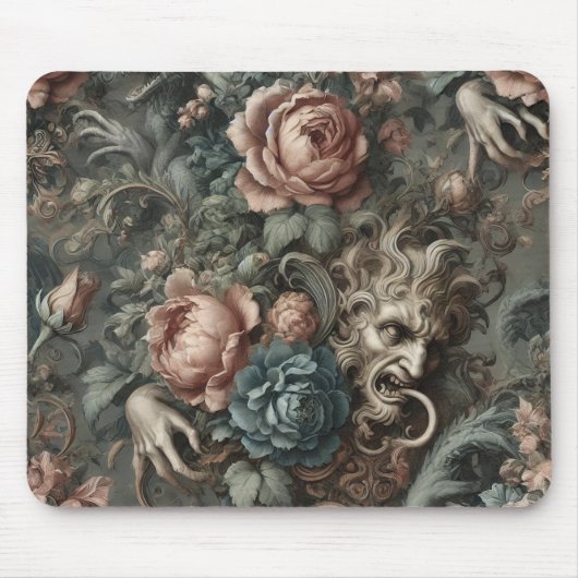 Blood Shadows儀式 – ゴシックビクトリアン マウスパッド (正面)