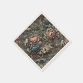 Blood Shadows Ritual – Gothic Victorian スタンダードカクテルナプキン (角)