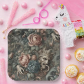 Blood Shadows Ritual – Gothic Victorian ペーパープレート (パーティー)