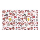 Blood Splatter Horror Movie Bedding 枕カバー (裏面)