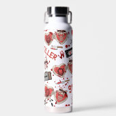 Blood Splatter Killer Scary Movies  ウォーターボトル (正面)