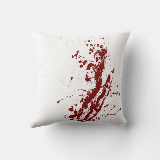 Blood splattered cojin クッション (裏面)