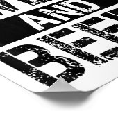 Blood Sweat And Beers - Fitness Gym Motivational S ポスター (角)