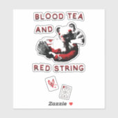 Blood Tea and Red Stringのネズミのステッカー シール (シート)