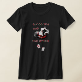 Blood Tea and Red String - 小さいデザイン Tシャツ