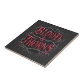 Blood & Thorns Gothicデザイン – 暗く神経質 タイル (側面)