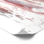 Blood、White、Blue (アメリカのボクシング伝統) ポスター (角)