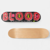 BLOODCLAT スケートボード (横)