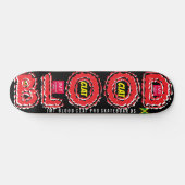 BLOODCLAT スケートボード (横)