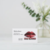 Bloodedの冷たい唇 名刺 (スタンド正面)