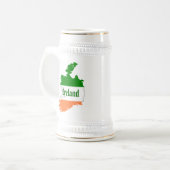 Bloodedの完全なアイルランド語 ビールジョッキ (正面左)