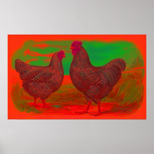 BloodFireキャンバス ポスター (正面)