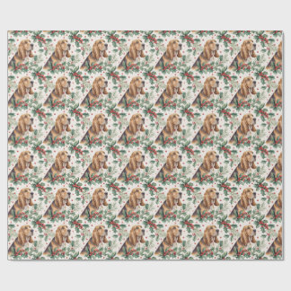Bloodhound Christmas Wrapping Paper ラッピングペーパー