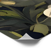 Bloodhound In Bathtub Poster, Funny Dog Poster ポスター (角)