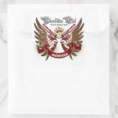 Bloodline Riot Sticker – スクエア スクエアシール (バッグ)