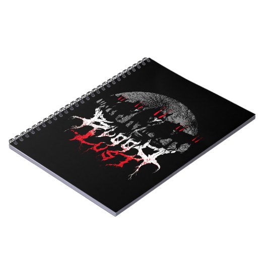 Bloodlust Wolf Pack ノートブック (左側)