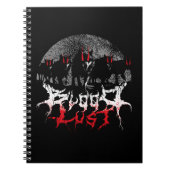 Bloodlust Wolf Pack ノートブック (正面)