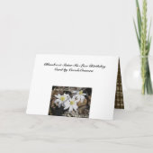 Bloodroot Sister-In-Law Birthday Card カード (裏面)