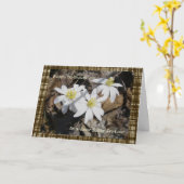 Bloodroot Sister-In-Law Birthday Card カード (黄色い花)