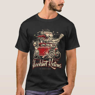 Bloodshot Kustoms - Monster Weirdo Tシャツ