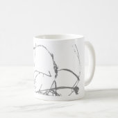 Bloodwireのマグ[白い] コーヒーマグカップ (正面右)