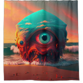 Bloody Eyes シャワーカーテン (正面)