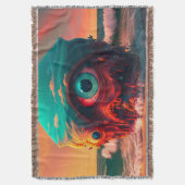 Bloody Eyes スローブランケット (正面縦)